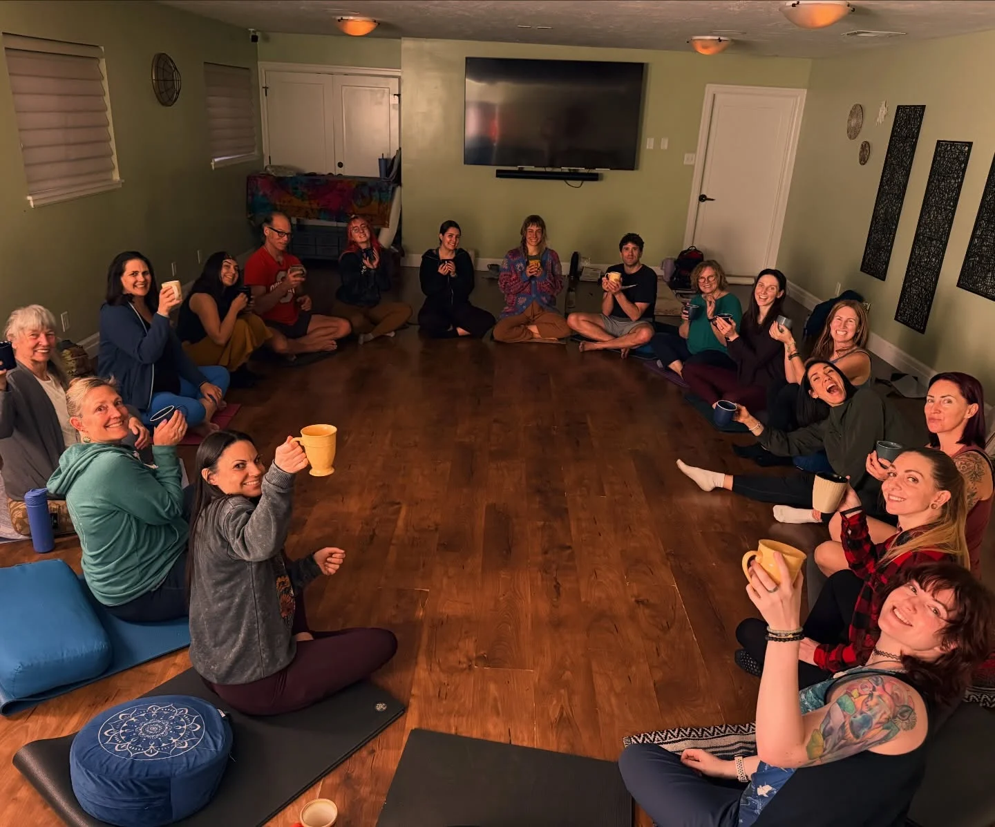 Diverse yoga, fitness, and meditation classes available through Denise Druce's online membership.